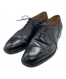 Salvatore Ferragamo（サルヴァトーレ フェラガモ）の古着「ホールカットシューズ　TRAMEZZA」｜ブラック
