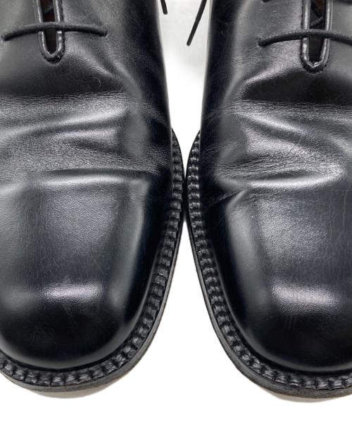 Salvatore Ferragamo（サルヴァトーレ フェラガモ）Salvatore Ferragamo (サルヴァトーレ フェラガモ) ホールカットシューズ　TRAMEZZA ブラック サイズ:SIZE 8 1/2の古着・服飾アイテム