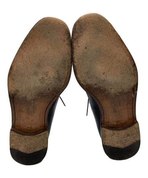 Salvatore Ferragamo（サルヴァトーレ フェラガモ）Salvatore Ferragamo (サルヴァトーレ フェラガモ) ホールカットシューズ　TRAMEZZA ブラック サイズ:SIZE 8 1/2の古着・服飾アイテム