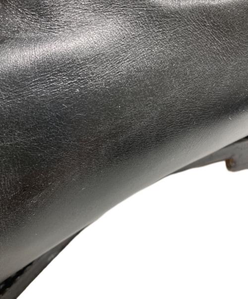 Salvatore Ferragamo（サルヴァトーレ フェラガモ）Salvatore Ferragamo (サルヴァトーレ フェラガモ) ホールカットシューズ　TRAMEZZA ブラック サイズ:SIZE 8 1/2の古着・服飾アイテム