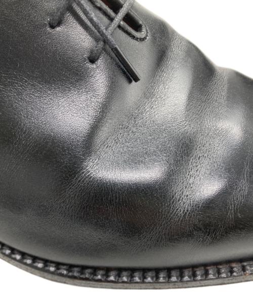 Salvatore Ferragamo（サルヴァトーレ フェラガモ）Salvatore Ferragamo (サルヴァトーレ フェラガモ) ホールカットシューズ　TRAMEZZA ブラック サイズ:SIZE 8 1/2の古着・服飾アイテム