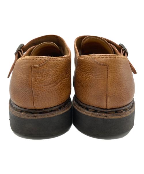 PARABOOT（パラブーツ）PARABOOT (パラブーツ) ダブルモンクストラップシューズ ブラウン サイズ:SIZE 8の古着・服飾アイテム