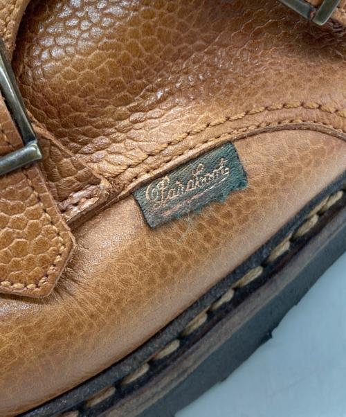 PARABOOT（パラブーツ）PARABOOT (パラブーツ) ダブルモンクストラップシューズ ブラウン サイズ:SIZE 8の古着・服飾アイテム