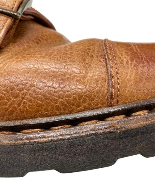 PARABOOT（パラブーツ）PARABOOT (パラブーツ) ダブルモンクストラップシューズ ブラウン サイズ:SIZE 8の古着・服飾アイテム