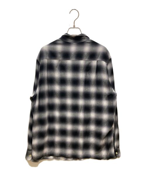 PENNEYS（ペニーズ）PENNEYS (ペニーズ) オンブレチェックシャツ ブラック サイズ:SIZE Sの古着・服飾アイテム