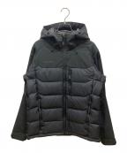 MAMMUTマムート）の古着「Rime Pro IN Hybrid Hooded Jacket」｜ブラック