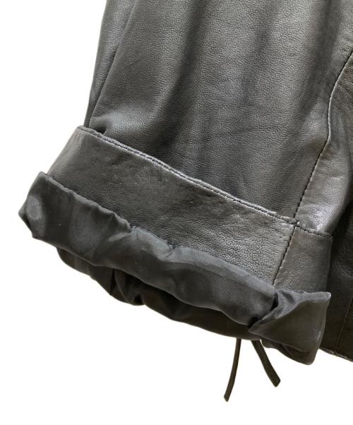 MAISON SPECIAL（メゾンスペシャル）MAISON SPECIAL (メゾンスペシャル) Lamb leather Prime-Over Double Rider Jacket ブラック サイズ:SIZE 01の古着・服飾アイテム
