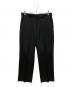 AURALEE（オーラリー）の古着「WOOL MAX GABARDINE SLACKS」｜ブラック