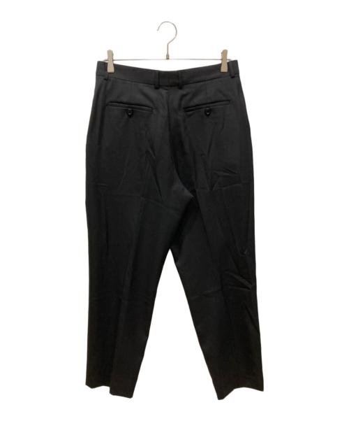 CELINE（セリーヌ）CELINE (セリーヌ) WAVEウールギャバジンツープリーツニューウェーブパンツ ブラック サイズ:SIZE 48の古着・服飾アイテム