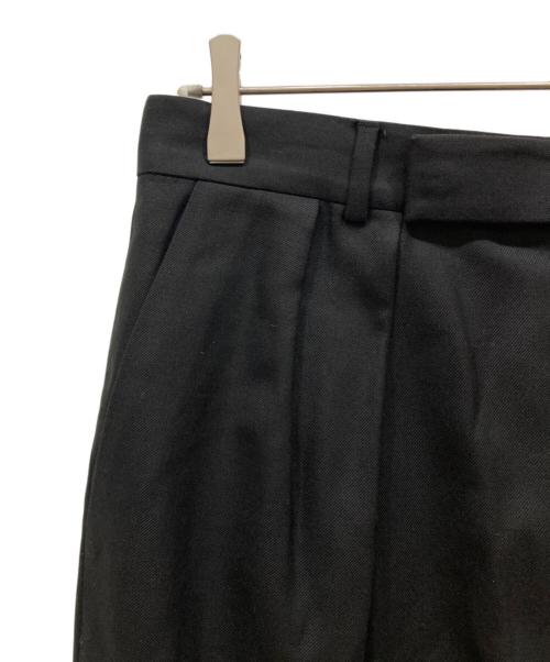 CELINE（セリーヌ）CELINE (セリーヌ) WAVEウールギャバジンツープリーツニューウェーブパンツ ブラック サイズ:SIZE 48の古着・服飾アイテム
