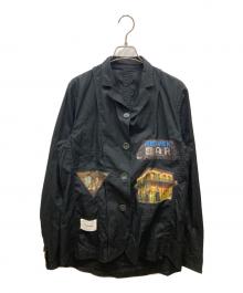 UNDERCOVERISM（アンダーカバーイズム）の古着「リバーシシャツブルジャケット」｜ブラック