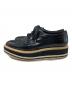 PRADA (プラダ) ウィングチップシューズ ブラック サイズ:SIZE 35：13000円