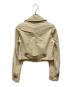 BURBERRY PRORSUM (バーバリープローサム) レザージャケット アイボリー サイズ:不明：25000円