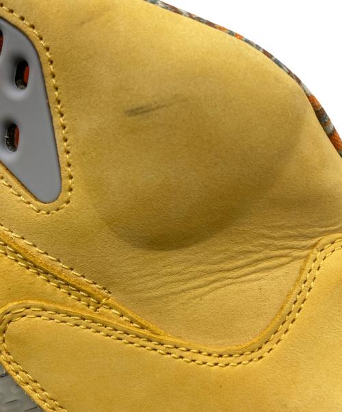 NIKE（ナイキ）NIKE (ナイキ) Air Jordan 5 What The レッド×イエロー サイズ:SIZE 27.5cmの古着・服飾アイテム