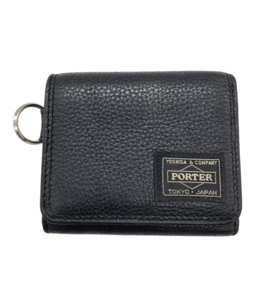 PORTER（ポーター）PORTER (ポーター) CALM WALLET ブラックの古着・服飾アイテム