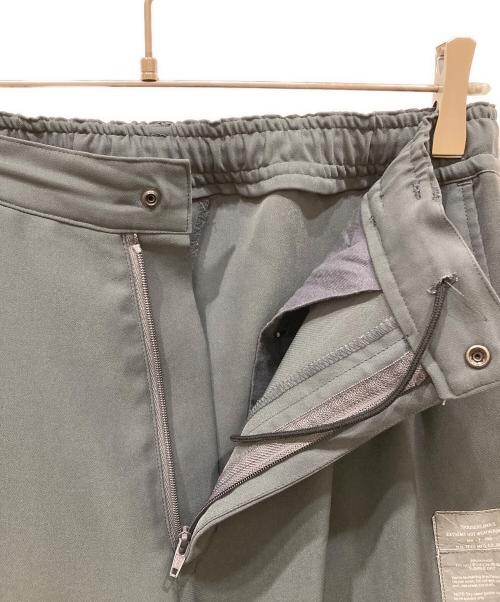N.HOOLYWOOD（エヌ ハリウッド）N.HOOLYWOOD (エヌ ハリウッド) DOUBLE TUCK TROUSERS グレー サイズ:SIZE 36の古着・服飾アイテム