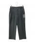 N.HOOLYWOOD（エヌ ハリウッド）の古着「DOUBLE TUCK TROUSERS」｜グレー