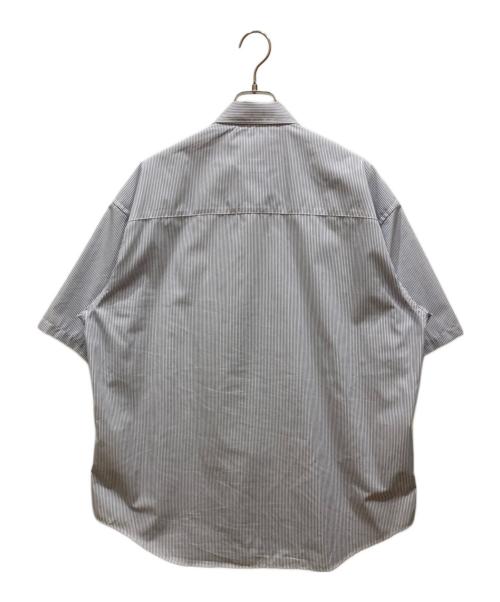 WTAPS（ダブルタップス）WTAPS (ダブルタップス) TXT 01 / SS / CTPL. BROADCLOTH. TEXTILE ブルー×ホワイト サイズ:SIZE 02の古着・服飾アイテム