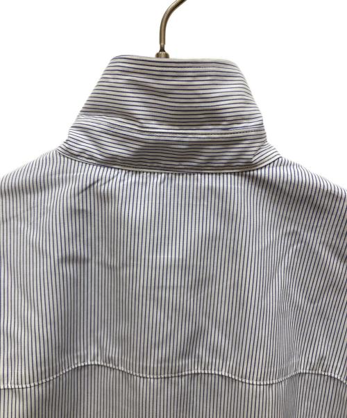 WTAPS（ダブルタップス）WTAPS (ダブルタップス) TXT 01 / SS / CTPL. BROADCLOTH. TEXTILE ブルー×ホワイト サイズ:SIZE 02の古着・服飾アイテム