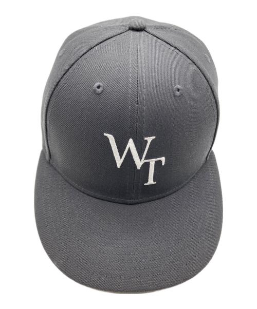 WTAPS（ダブルタップス）WTAPS (ダブルタップス) New Era (ニューエラ) 59FIFTY LOW PROFILE / CAP / POLY. TWILL. NEWERA グレー サイズ: 7 3/8の古着・服飾アイテム