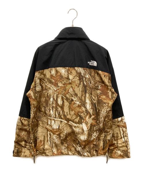 THE NORTH FACE（ザ ノース フェイス）THE NORTH FACE (ザ ノース フェイス) ノベルティハイドレナウィンドジャケット　Novelty Hydrena Wind Jacket ブラウン×ブラック サイズ:SIZE Mの古着・服飾アイテム
