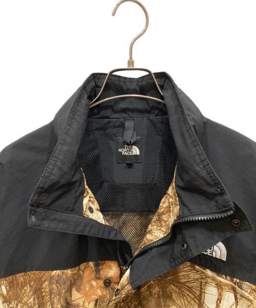 THE NORTH FACE（ザ ノース フェイス）THE NORTH FACE (ザ ノース フェイス) ノベルティハイドレナウィンドジャケット　Novelty Hydrena Wind Jacket ブラウン×ブラック サイズ:SIZE Mの古着・服飾アイテム