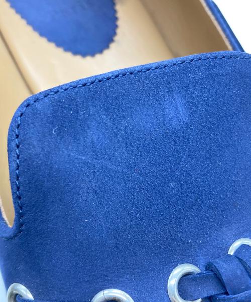 Christian Louboutin（クリスチャン・ルブタン）Christian Louboutin (クリスチャン・ルブタン) タッセル ヌバック エスパドリーユ デッキシューズ ネイビー サイズ:不明の古着・服飾アイテム