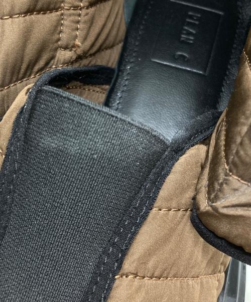 PLAN C（プランシー）Plan C (プランシー) COMBAT BOOTIE ブラウン×ブラック サイズ:SIZE 39の古着・服飾アイテム