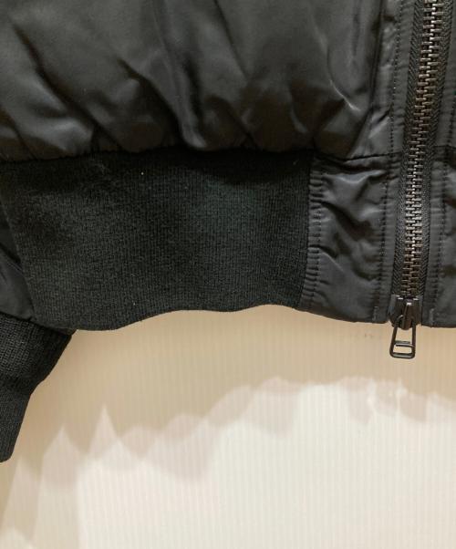 ALPHA（アルファ）ALPHA (アルファ) NUMBER (N)INE (ナンバーナイン) B-15 フライトジャケット ブラック サイズ:SIZE Mの古着・服飾アイテム