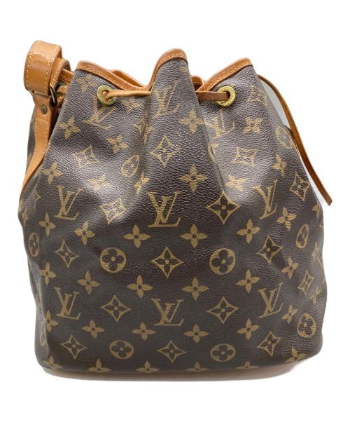 LOUIS VUITTON（ルイ ヴィトン）LOUIS VUITTON (ルイ ヴィトン) ショルダーバッグ　モノグラム　プチノエ ブラックの古着・服飾アイテム