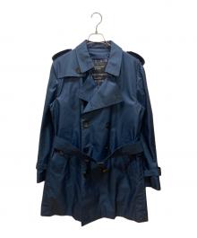 BURBERRY BLACK LABEL（バーバリーブラックレーベル）の古着「ライナー付トレンチコート」｜ネイビー