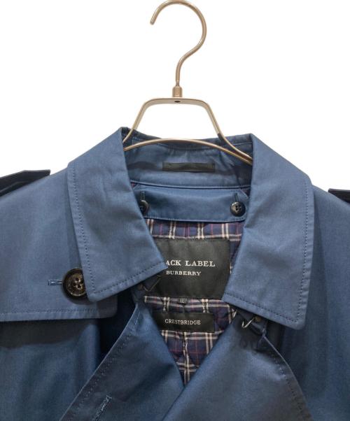 BURBERRY BLACK LABEL（バーバリーブラックレーベル）BURBERRY BLACK LABEL (バーバリーブラックレーベル) ライナー付トレンチコート ネイビー サイズ:SIZE LLの古着・服飾アイテム