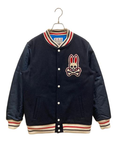 Psycho Bunny（サイコ バニー）Psycho Bunny (サイコ バニー) スタジャン ネイビー サイズ:SIZE XLの古着・服飾アイテム