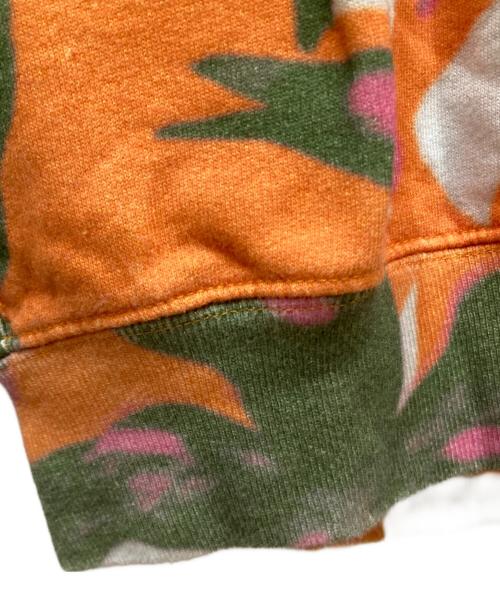 DRIES VAN NOTEN（ドリスヴァンノッテン）DRIES VAN NOTEN (ドリスヴァンノッテン) 花柄半袖スウェット オレンジ サイズ:SIZE Sの古着・服飾アイテム