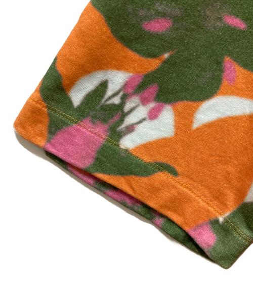 DRIES VAN NOTEN（ドリスヴァンノッテン）DRIES VAN NOTEN (ドリスヴァンノッテン) 花柄半袖スウェット オレンジ サイズ:SIZE Sの古着・服飾アイテム