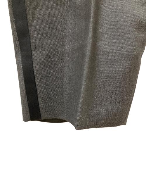 GUCCI（グッチ）GUCCI (グッチ) ウールモヘアサイドラインスラックス グレー サイズ:SIZE 48Rの古着・服飾アイテム