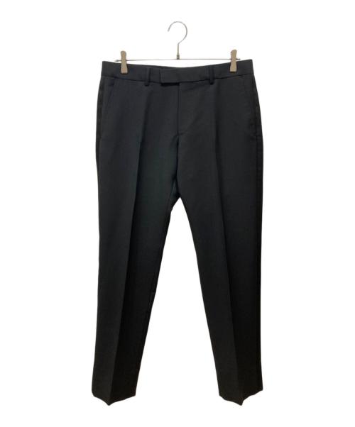 GUCCI（グッチ）GUCCI (グッチ) ウールモヘアサイドラインスラックス ブラック サイズ:SIZE 48Rの古着・服飾アイテム