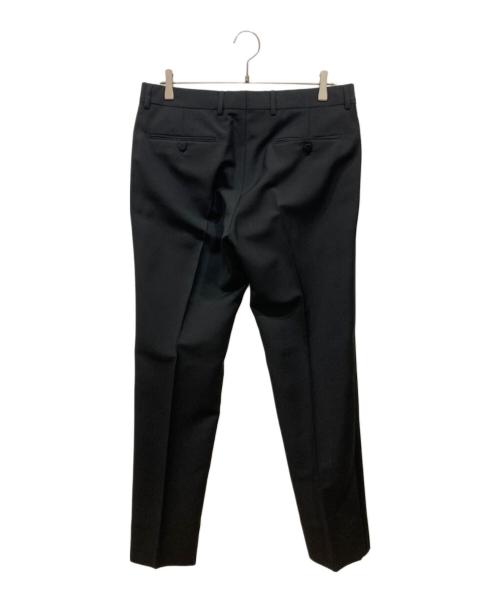 GUCCI（グッチ）GUCCI (グッチ) ウールモヘアサイドラインスラックス ブラック サイズ:SIZE 48Rの古着・服飾アイテム