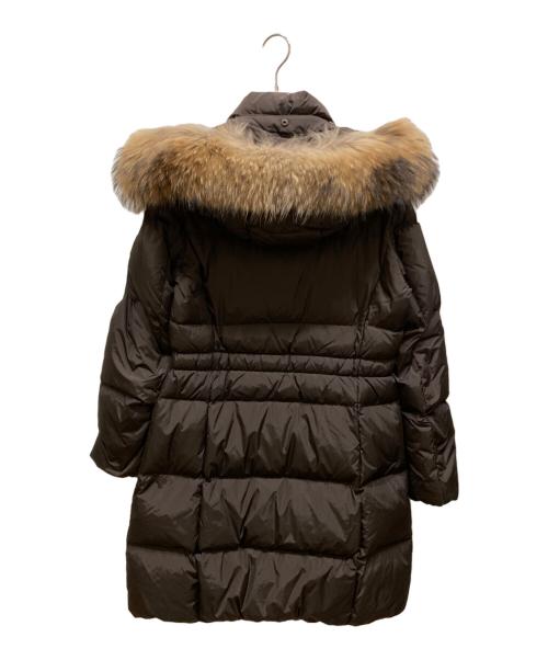 COACH（コーチ）COACH (コーチ) ファー付きダウンコート ブラウン サイズ:SIZE Sの古着・服飾アイテム