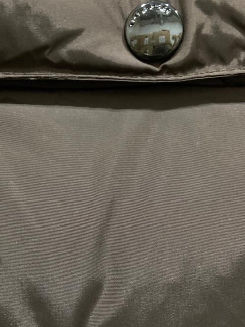 COACH（コーチ）COACH (コーチ) ファー付きダウンコート ブラウン サイズ:SIZE Sの古着・服飾アイテム