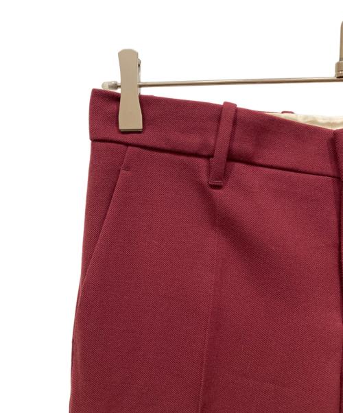 GUCCI（グッチ）GUCCI (グッチ) ウールスラックス ボルドー サイズ:SIZE 38の古着・服飾アイテム