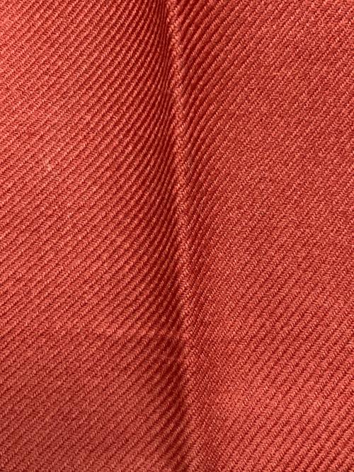 CELINE（セリーヌ）CELINE (セリーヌ) タックパンツ レッド サイズ:SIZE 34の古着・服飾アイテム