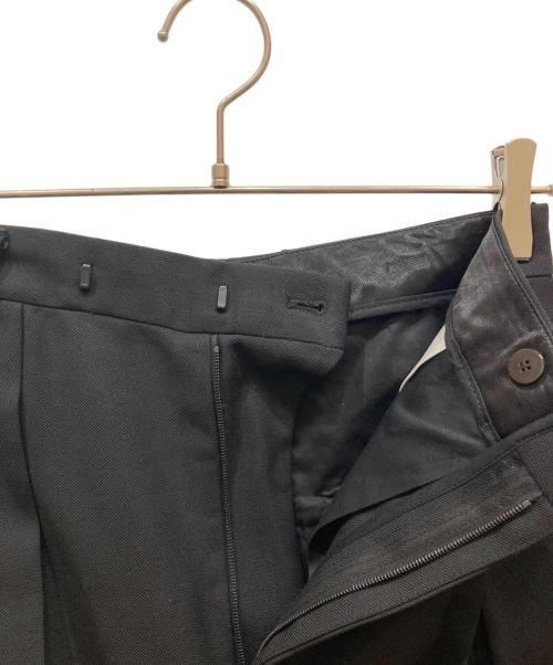 CELINE（セリーヌ）CELINE (セリーヌ) 2タックスラックスパンツ ブラック サイズ:SIZE 38の古着・服飾アイテム