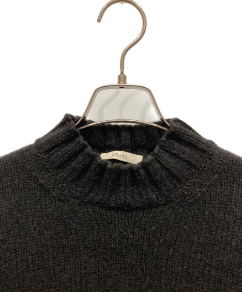 CELINE（セリーヌ）CELINE (セリーヌ) ステッチハイネックニット ブラック サイズ:SIZE XSの古着・服飾アイテム
