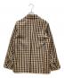 6(ROKU) BEAUTY&YOUTH (ロク ビューティーアンドユース) CHECK TAILORED JACKET ベージュ×ブラウン サイズ:SIZE 36：12000円