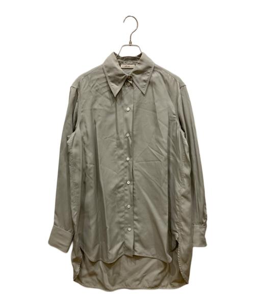 CELINE（セリーヌ）CELINE (セリーヌ) シャツワンピース グレー サイズ:SIZE 34の古着・服飾アイテム