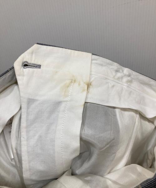CELINE（セリーヌ）CELINE (セリーヌ) チェックスラックス グレー サイズ:SIZE 34の古着・服飾アイテム