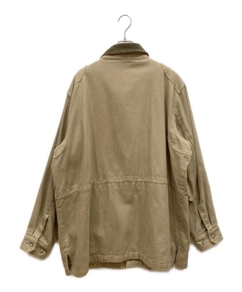 WOOLRICH（ウールリッチ）WOOLRICH (ウールリッチ) 襟コーデュロイハンティングジャケット ブラウン サイズ:SIZE XLの古着・服飾アイテム