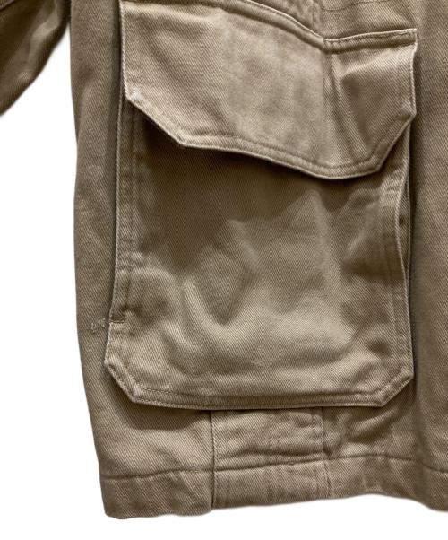 WOOLRICH（ウールリッチ）WOOLRICH (ウールリッチ) 襟コーデュロイハンティングジャケット ブラウン サイズ:SIZE XLの古着・服飾アイテム