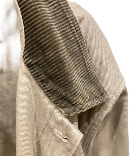 WOOLRICH（ウールリッチ）WOOLRICH (ウールリッチ) 襟コーデュロイハンティングジャケット ブラウン サイズ:SIZE XLの古着・服飾アイテム